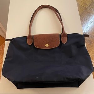 Longchamp Navy Blue Le Pliage